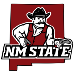 New Mexico State Aggies NCAA Logo Stickcer