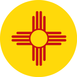 New Mexico State Flag Sticker