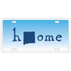 New Mexico State License Home Sticker