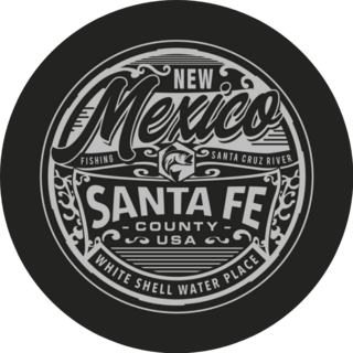 New Mexico Typography Sticker