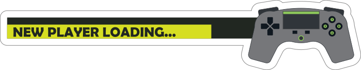 New Player Loading Baby on Board Sticker