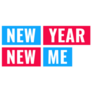 New Year New Me Building Block Sticker 