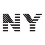 New York City Abbreviation Sticker