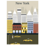 New York City Cute Illustration Sticker