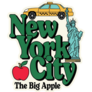New York City The Big Apple Sticker