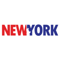 New York Lettering Logo Sticker
