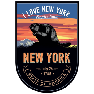 New York State Emblem Sticker
