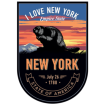 New York State Emblem Sticker