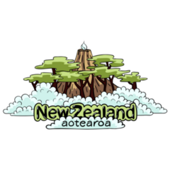 New Zealand Aotearoa Rain Forest Sticker