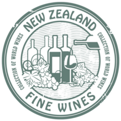New Zealand Fine Wines Stamp Sticker