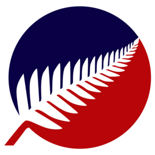 New Zealand Leaf Logo Circle Sticker
