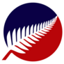 New Zealand Leaf Logo Circle Sticker
