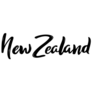 New Zealand Lettering Sticker