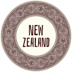 New Zealand Maori Tattoo Pattern Sticker