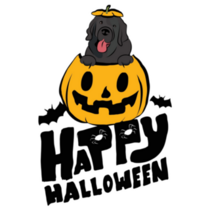 Newfie Halloween Sticker
