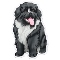 Newfoundland Dog Sticker