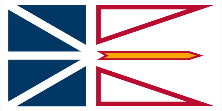 Newfoundland Flag Sticker