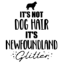 Newfoundland Glitter Sticker