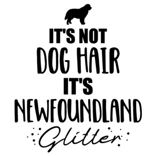 Newfoundland Glitter Sticker
