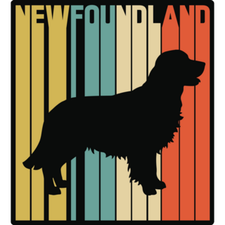 Newfoundland Lettering Sticker