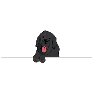 Newfoundland Line Sticker