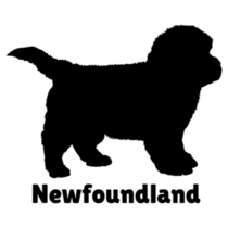 Newfoundland Outline Sticker
