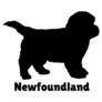 Newfoundland Outline Sticker