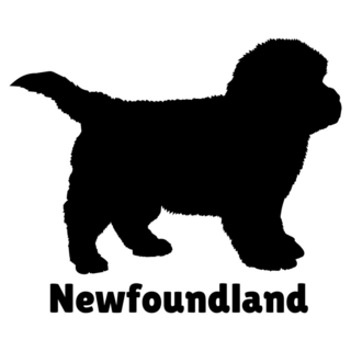 Newfoundland Outline Sticker