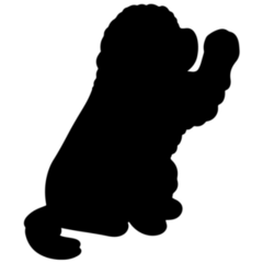 Newfoundland Paw Sticker