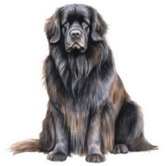 Newfoundland Watercolor Sticker