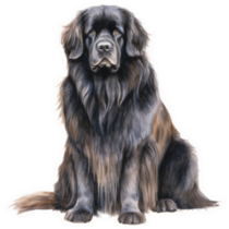 Newfoundland Watercolor Sticker