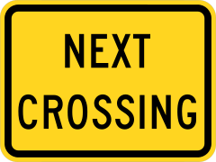 Next Crossing Sticker