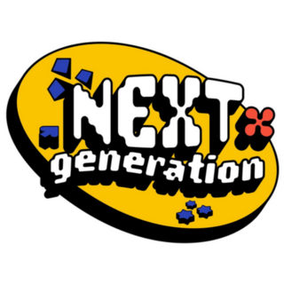 Next Generation Text Y2k Aesthetic Sticker