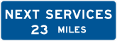 Next Services 23 Miles Sticker