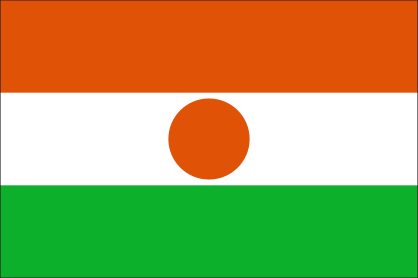Niger Country Flag Sticker