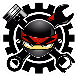 Ninja Auto Parts JDM Sticker