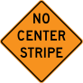 No Center Stripe Sticker