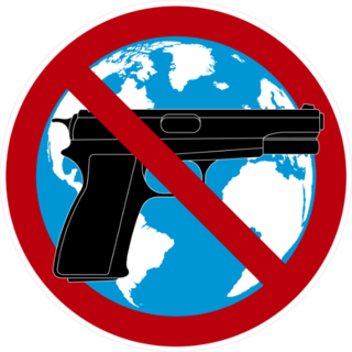 No Guns on Earth Sticker
