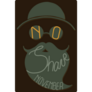 No Shave November Sticker