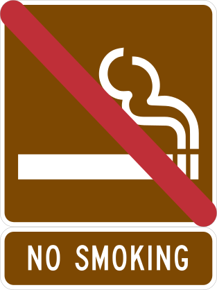 No Smoking Sticker