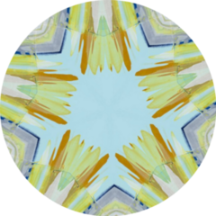 Noise Oil On Canvas Abstract Artistic Artwork Sticker