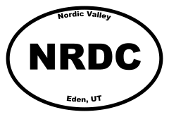 Nordic Valley Oval Sticker