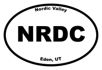 Nordic Valley Oval Sticker