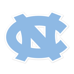 North Carolina Tarheels NCAA Logo Sticker