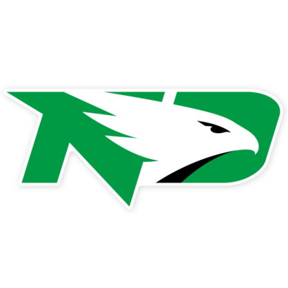 North Dakota Fighting Hawks NCAA Logo Sticker