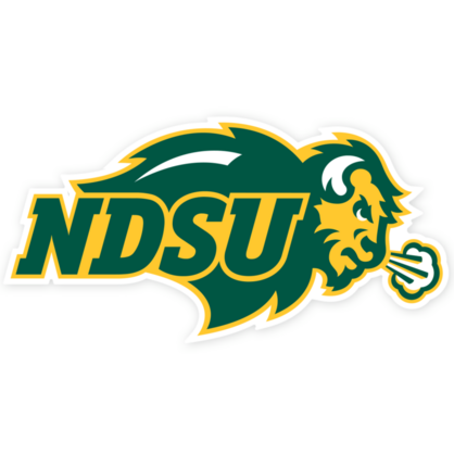 North Dakota State Bison NCAA Logo Sticker