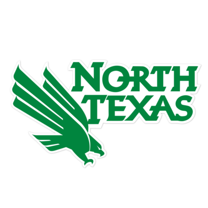 North Texas Mean Green NCAA Logo Sticker