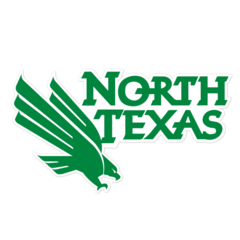North Texas Mean Green NCAA Logo Sticker