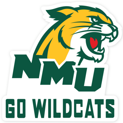 Northern Michigan Wildcats NCAA Logo Sticker