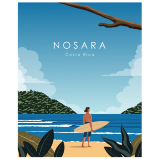 Nosara Costa Rica Sticker